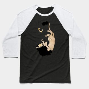 Falling Lion Baseball T-Shirt